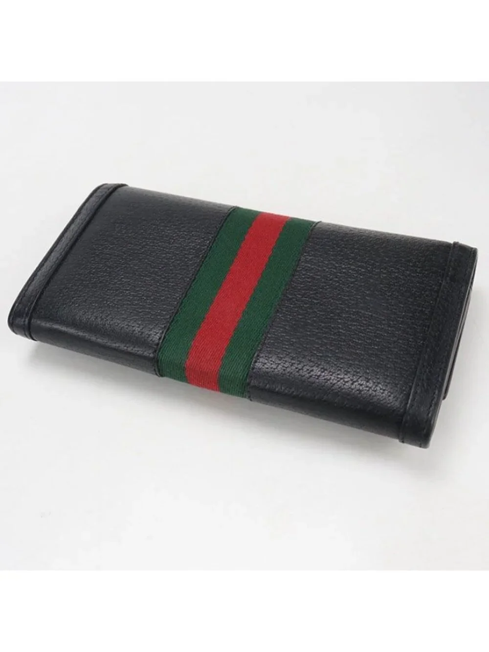 ★SOLD★ Gucci Continental Wallet Ophidia Bifold Leather - Picture 2 of 7